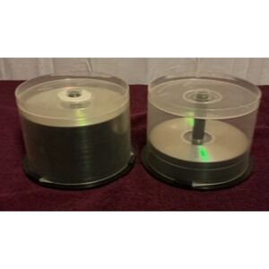 2 Paackages Of  Verbatim DVD+R 4.7GB 16x 120 Min Discs Open Box Read Desc